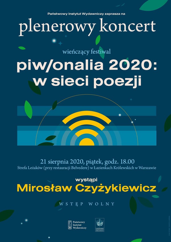 PIW/onalia plenerowy festiwal poetycki